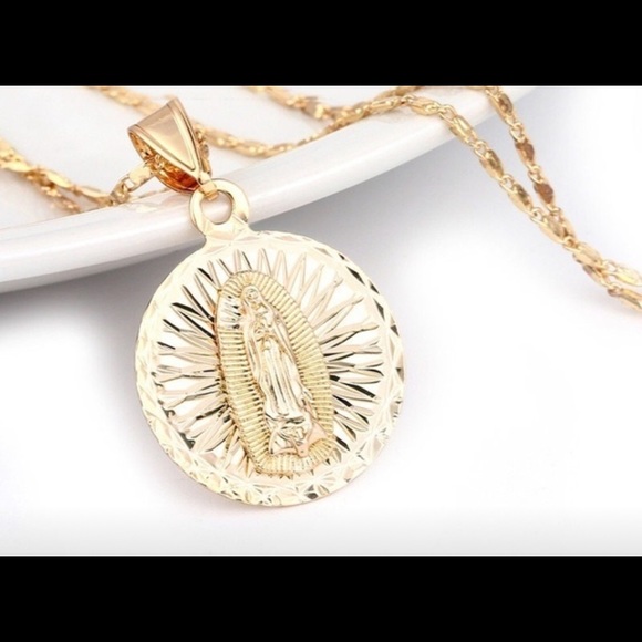 Jewelry | 18k Gold Plated Virgen De 